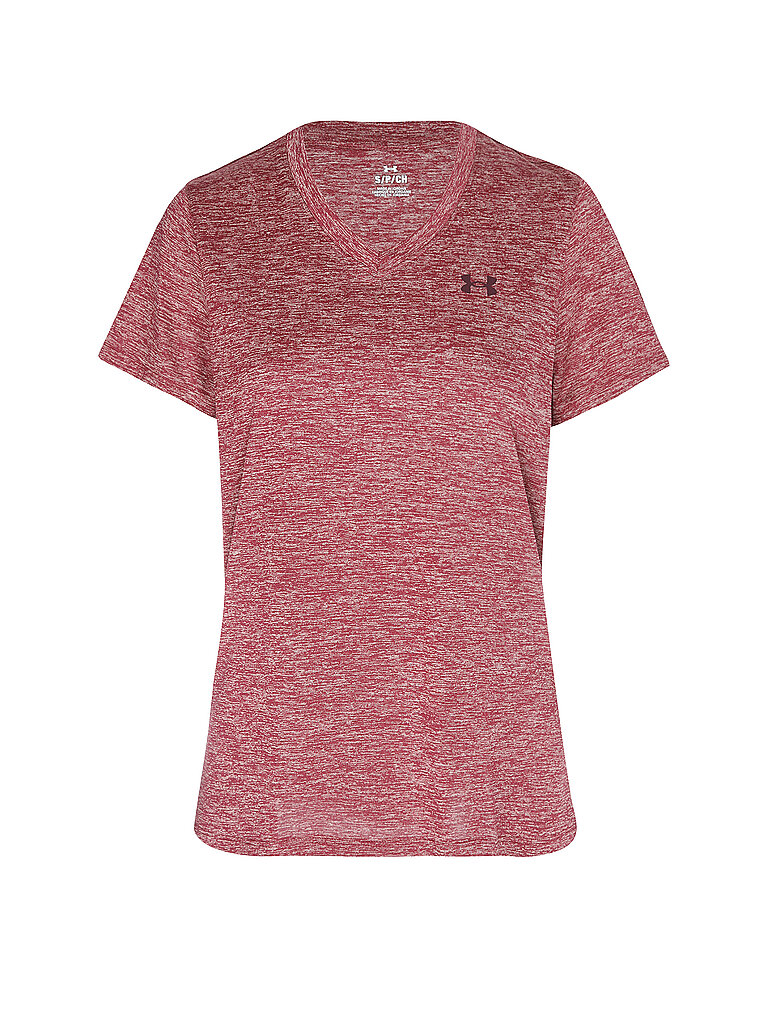 UNDER ARMOUR Damen Fitnessshirt UA Tech Twist  dunkelrot | XS